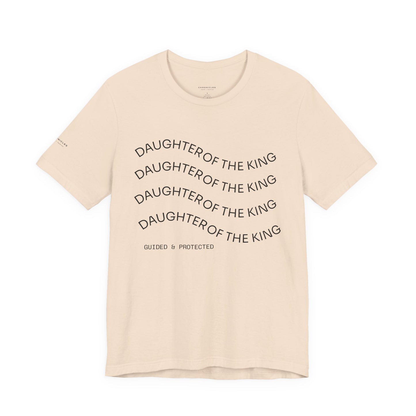 Daughter of the King Tee – Walk in Royal Identity | 1 Peter 2:9 Christian Women’s Shirt | Faith-Inspired Catholic Apparel