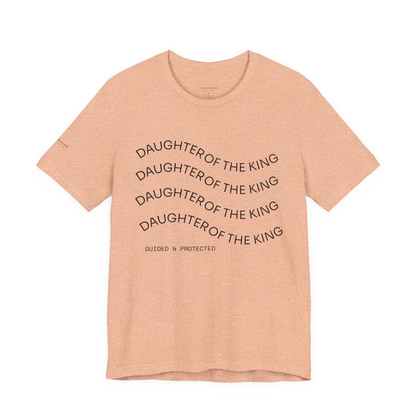 Daughter of the King Tee – Walk in Royal Identity | 1 Peter 2:9 Christian Women’s Shirt | Faith-Inspired Catholic Apparel
