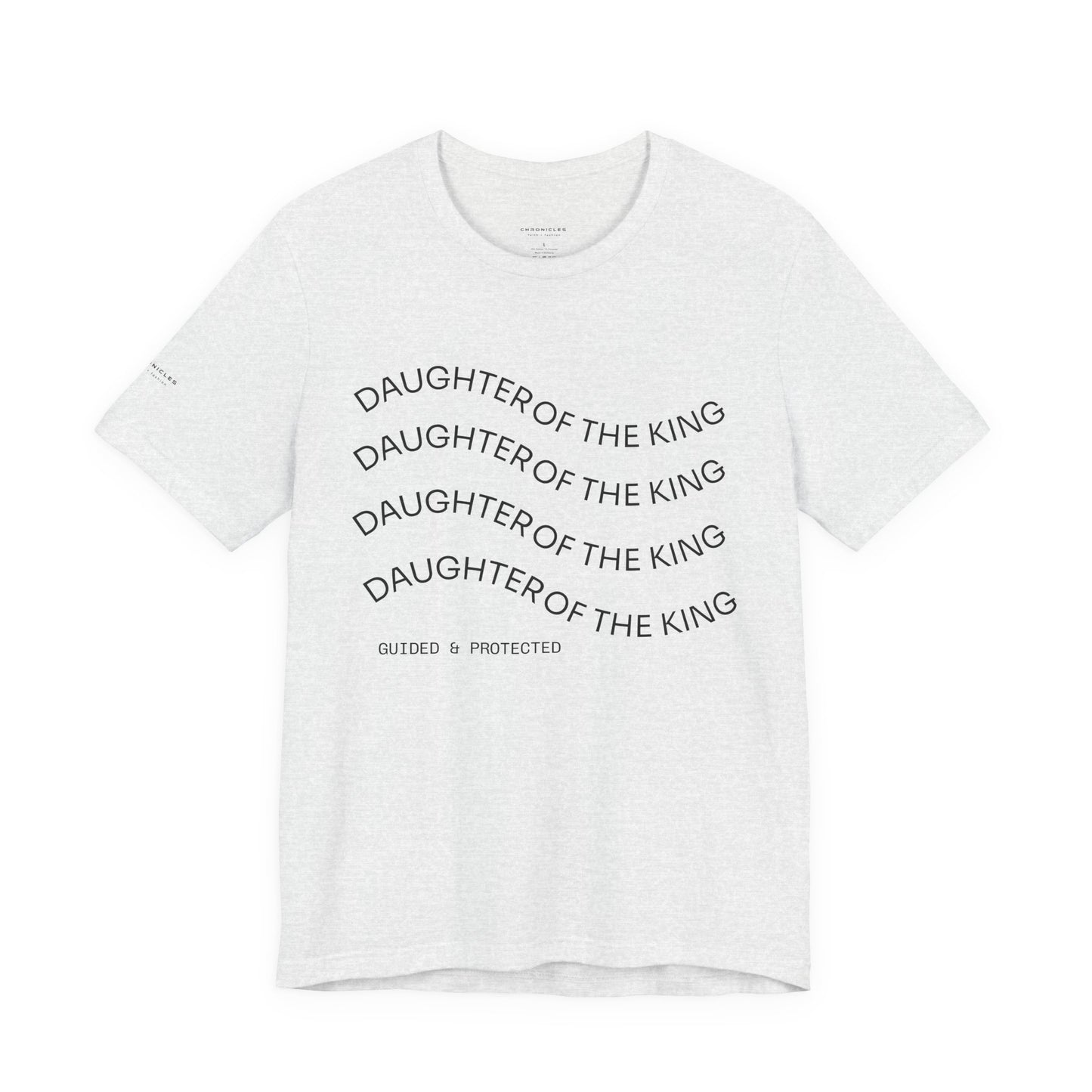 Daughter of the King Tee – Walk in Royal Identity | 1 Peter 2:9 Christian Women’s Shirt | Faith-Inspired Catholic Apparel