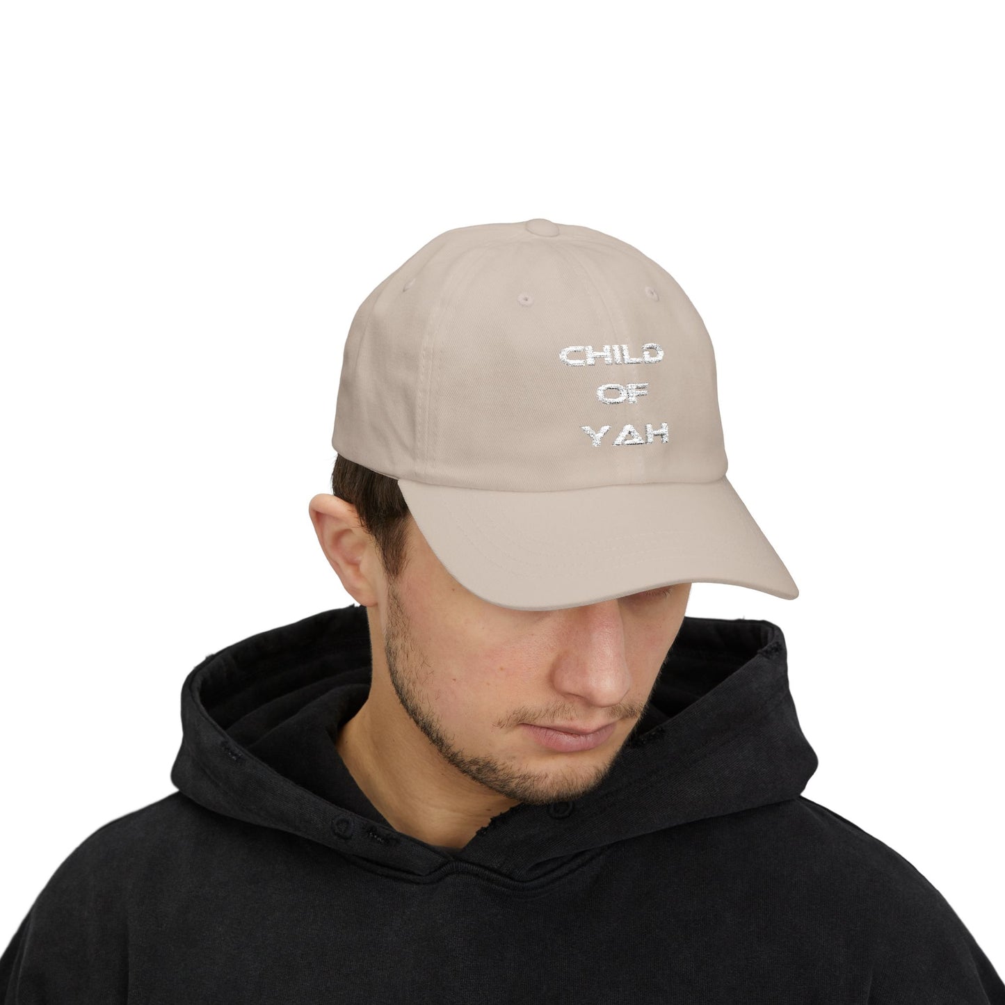 Classic Dad Cap - Child of Yah | Relaxed Fit Cap for Everyday Wear, Gift for Fathers, Casual Style, Summer Accessory, Unique Dad Hat