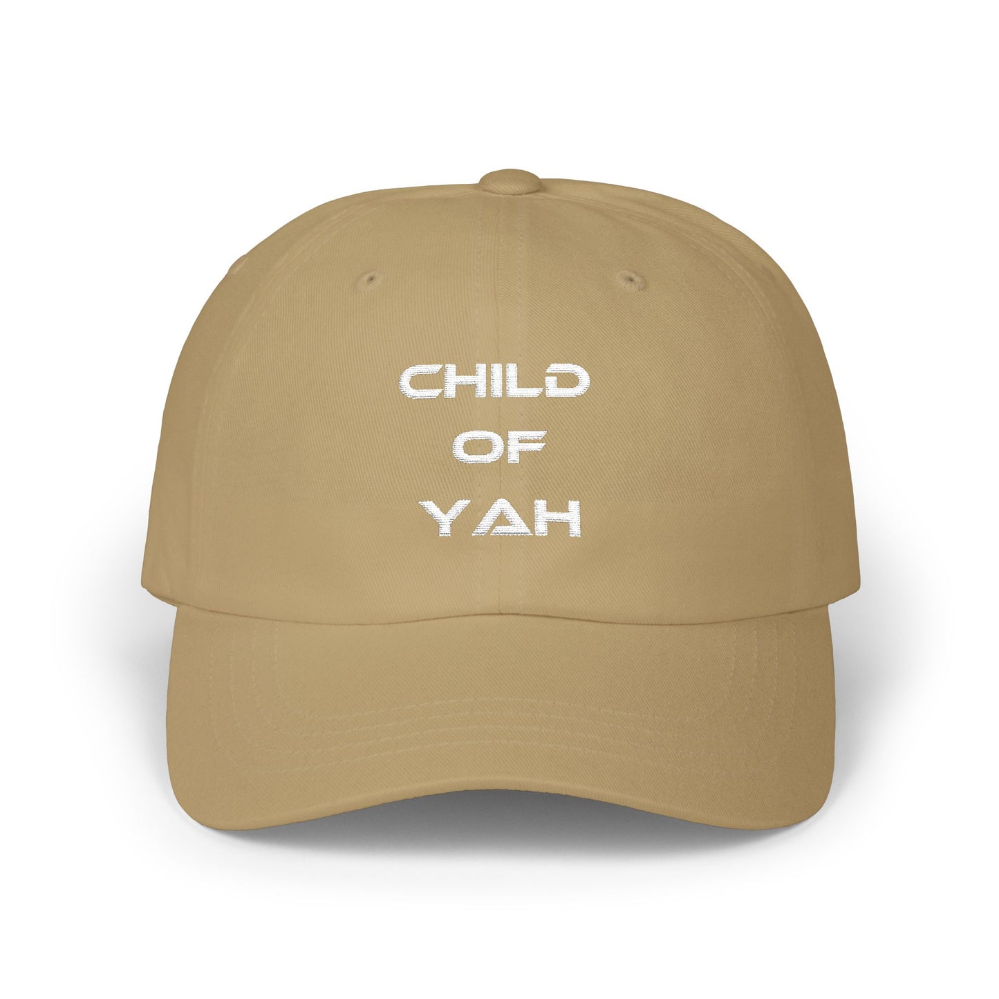 Classic Dad Cap - Child of Yah | Relaxed Fit Cap for Everyday Wear, Gift for Fathers, Casual Style, Summer Accessory, Unique Dad Hat