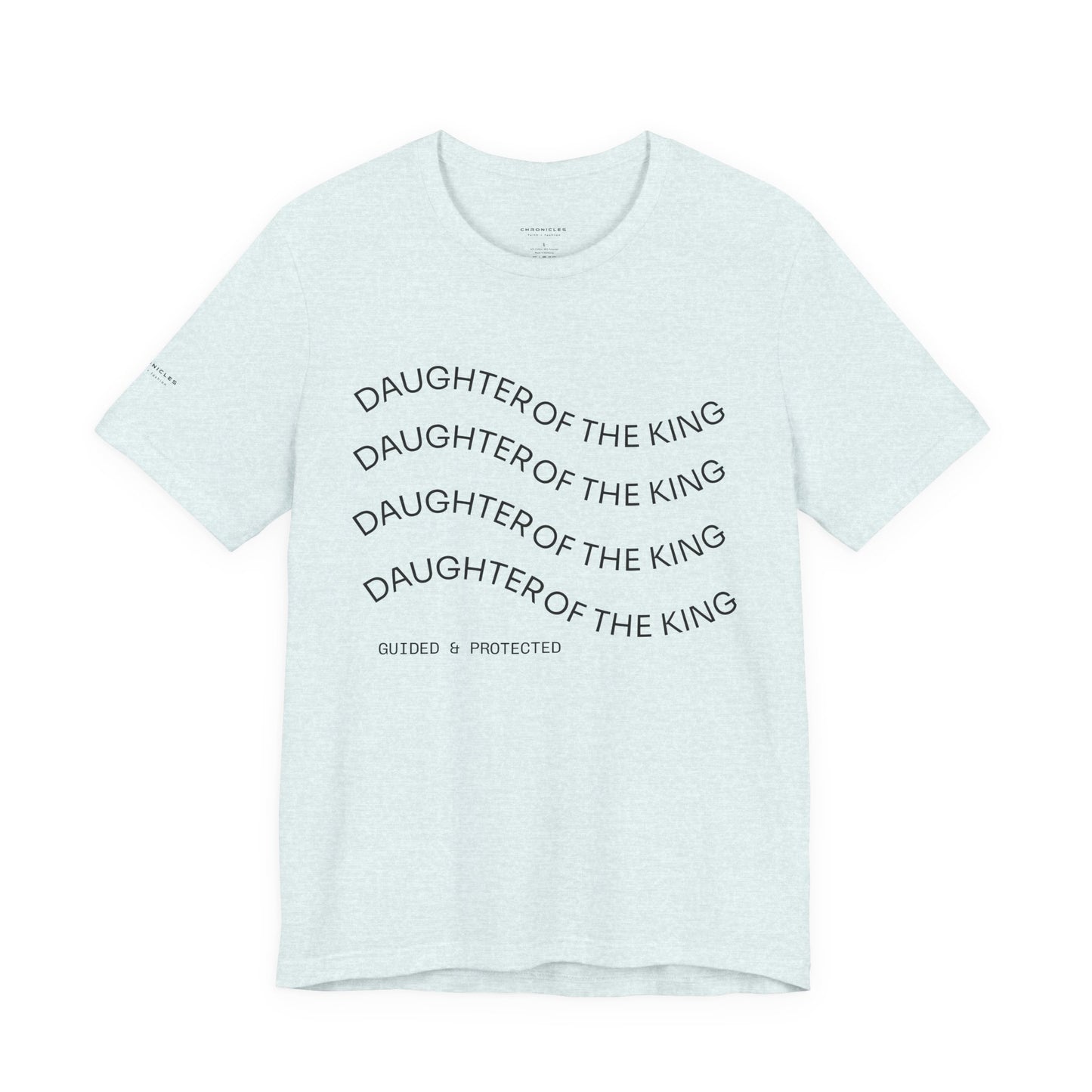 Daughter of the King Tee – Walk in Royal Identity | 1 Peter 2:9 Christian Women’s Shirt | Faith-Inspired Catholic Apparel