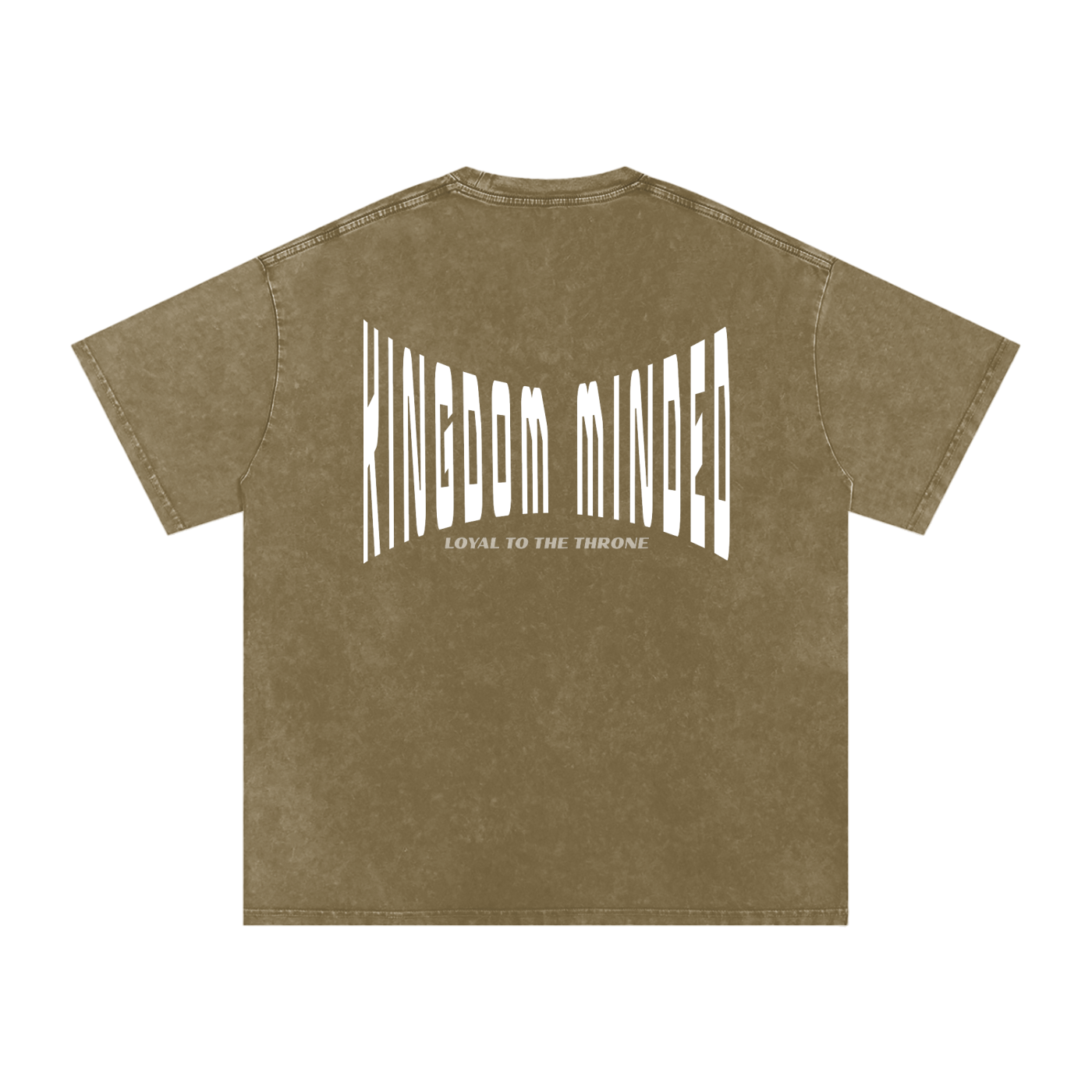 Kingdom Minded β Unisex Stone Washed Oversized Cotton T-Shirt