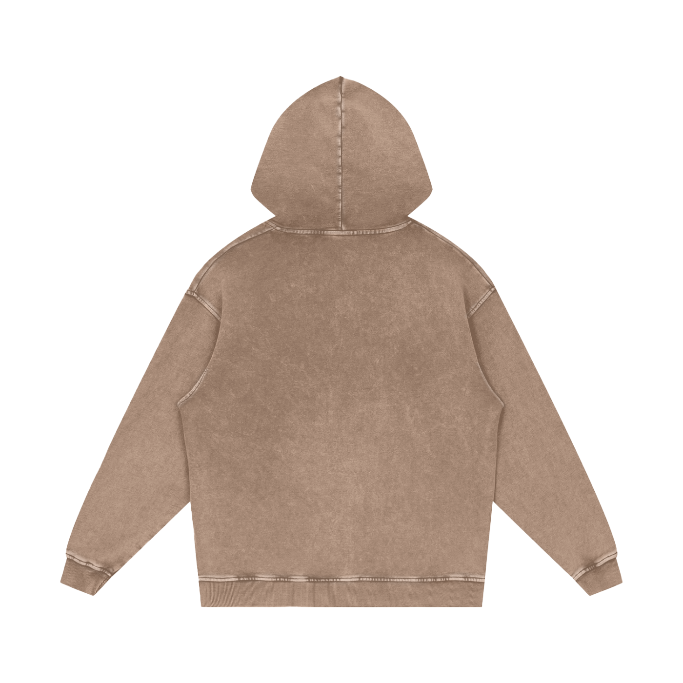 “Kingdom Minded” Snow-Washed Heavy Cotton Hoodie — Faith Streetwear for the Bold