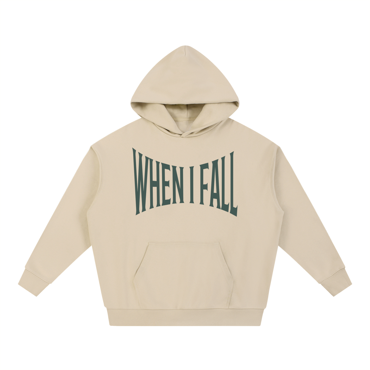 “Jesus Lifts Peter” Essential Heavyweight Hoodie – Oversized Faith Streetwear Classic