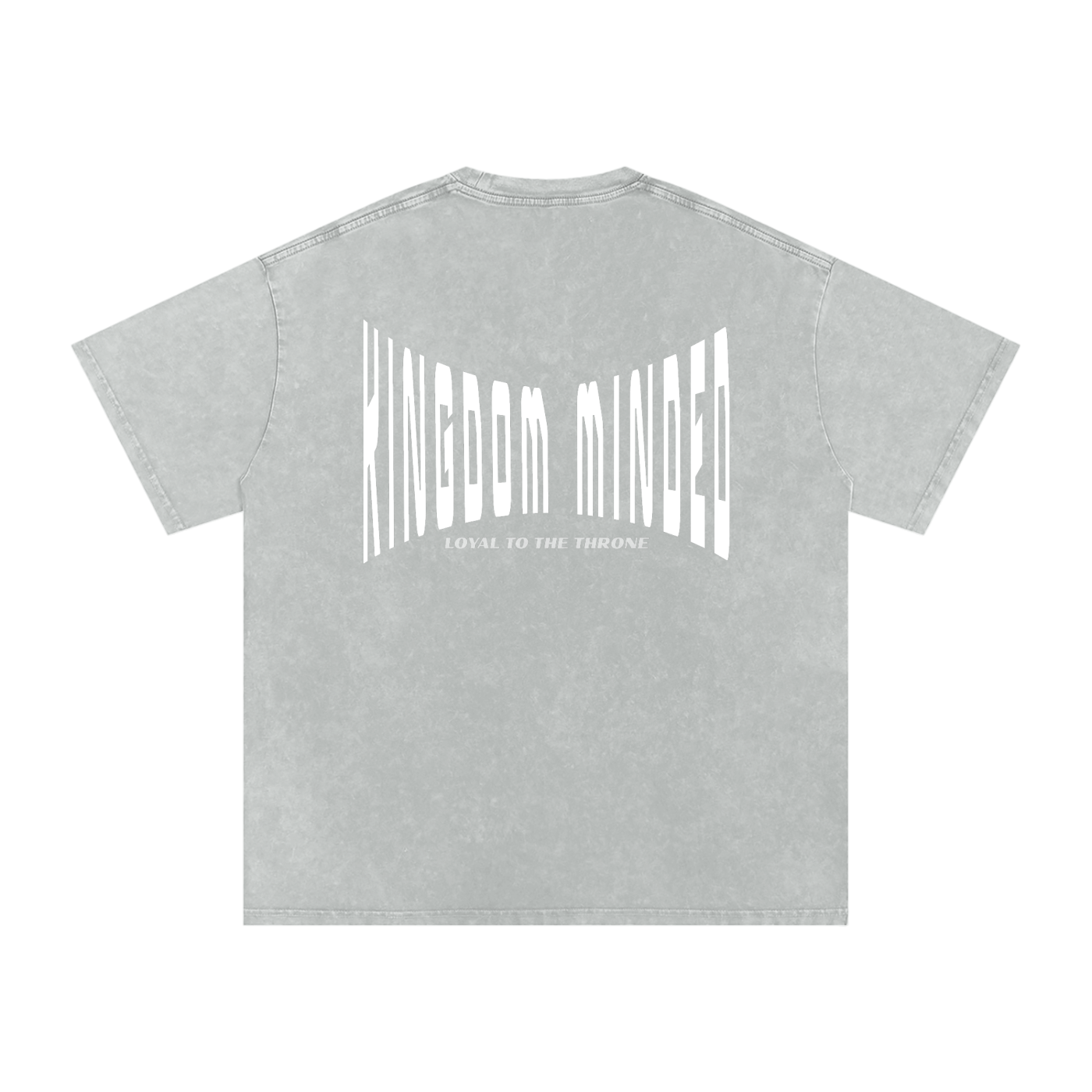 Kingdom Minded β Unisex Stone Washed Oversized Cotton T-Shirt