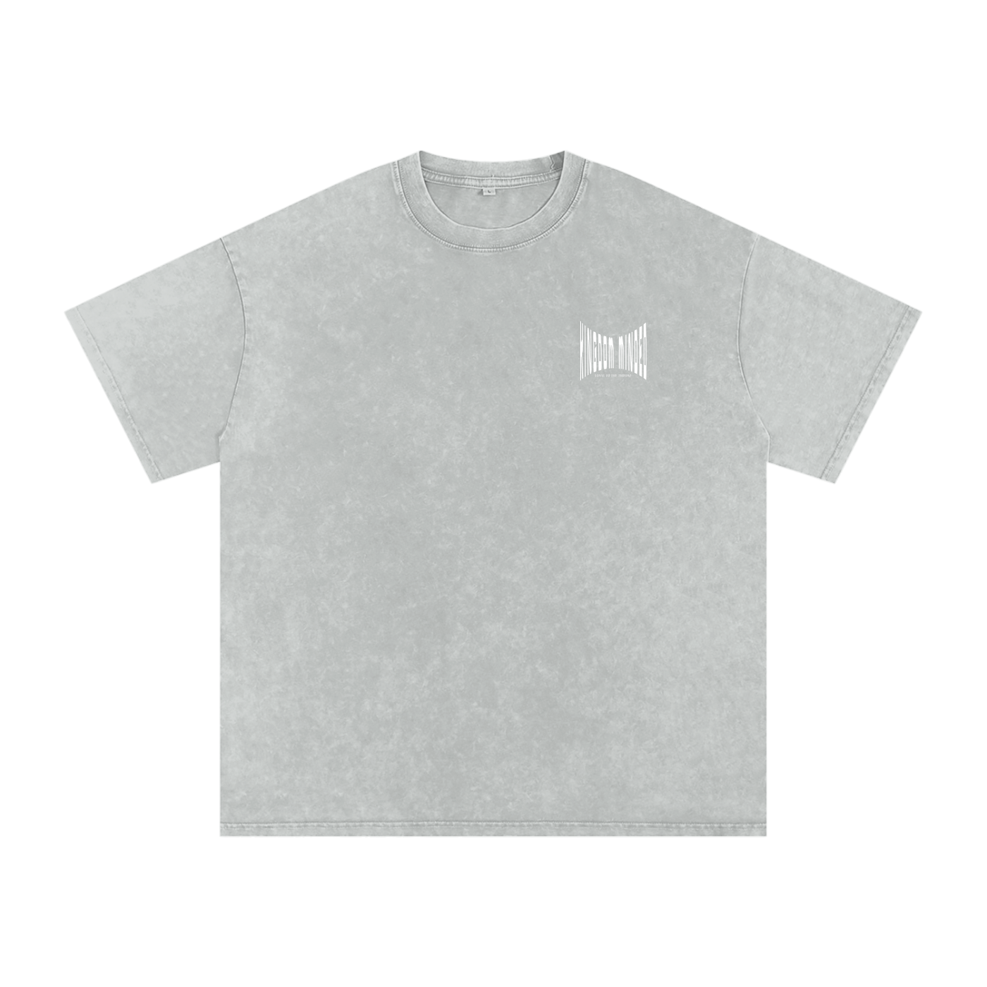 Kingdom Minded β Unisex Stone Washed Oversized Cotton T-Shirt