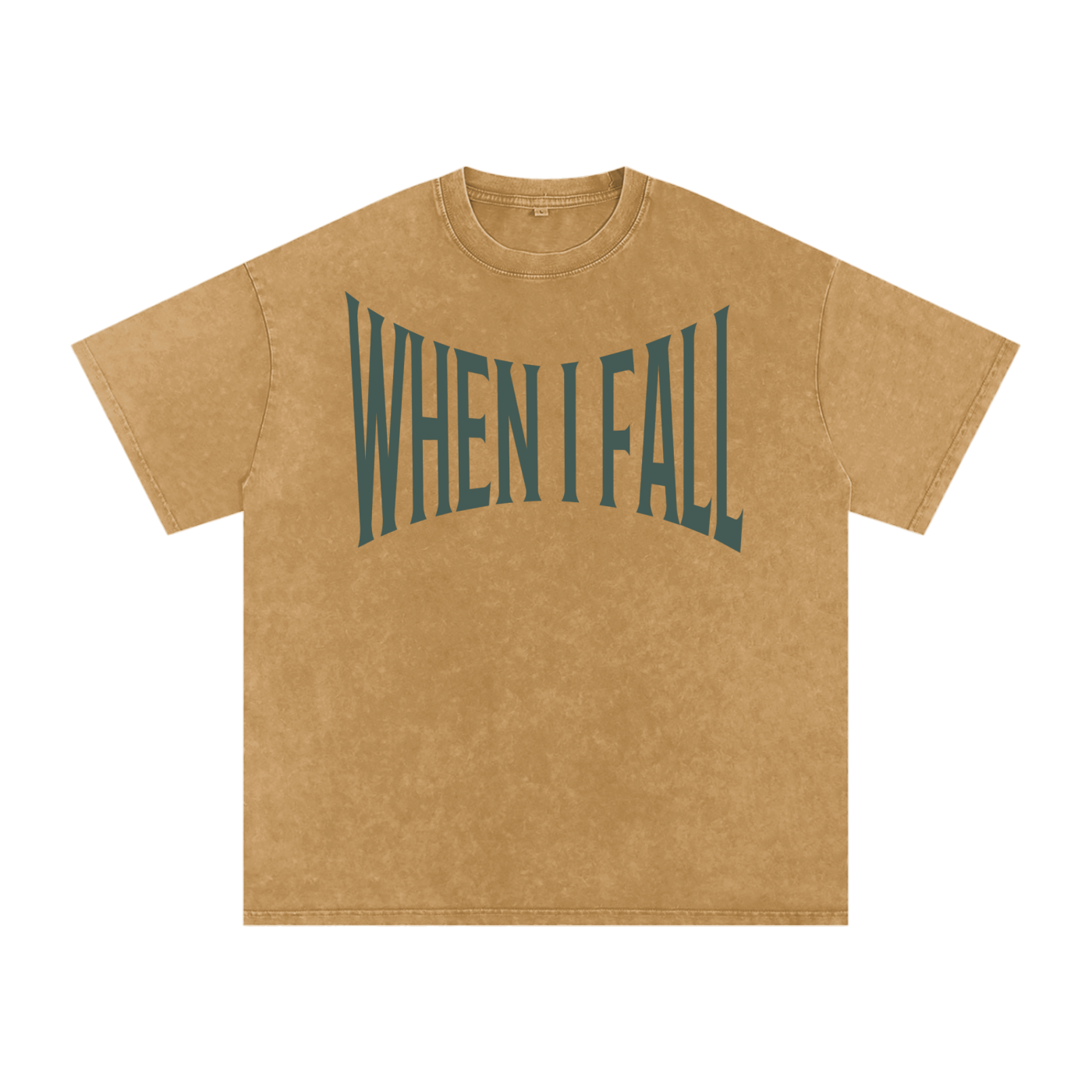 When I Fall He Lifts Me" Graphic Tee - Matthew 14 Scripture Streetwear - Chronicles Boutique Faith Statement Apparel