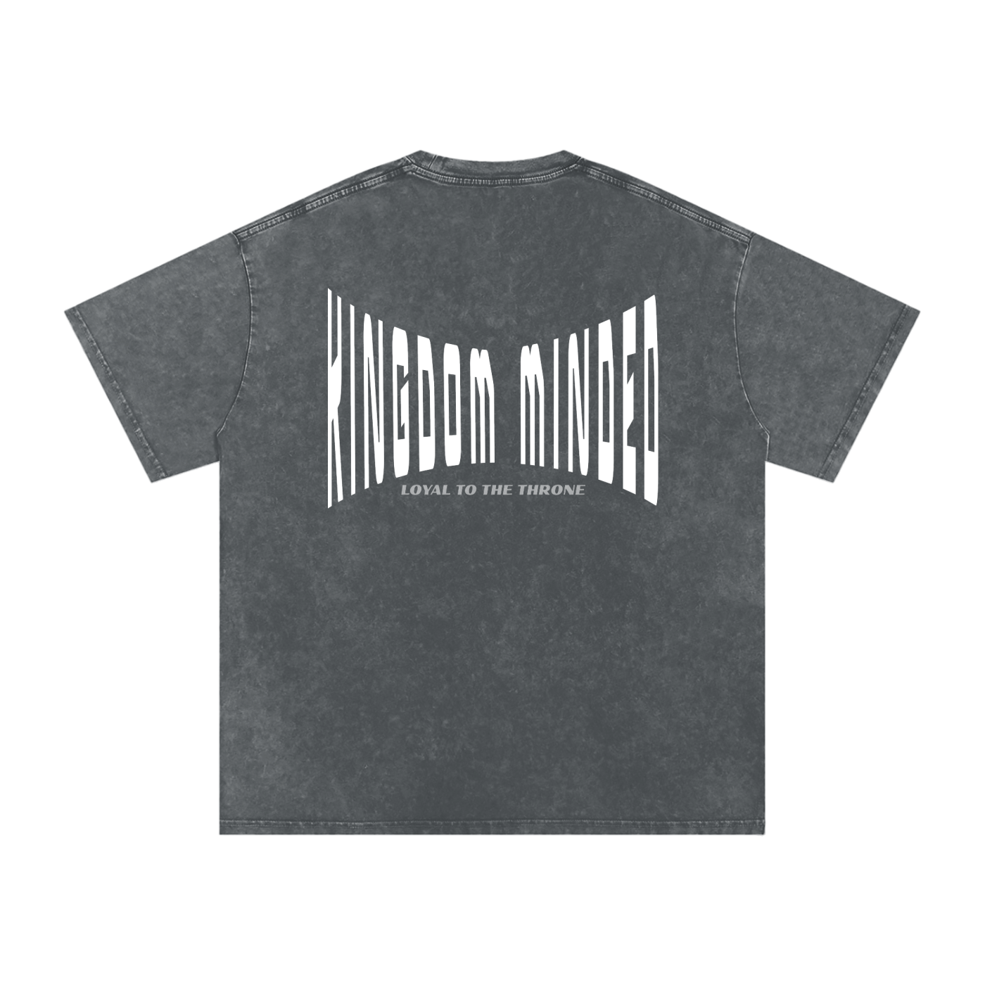 Kingdom Minded β Unisex Stone Washed Oversized Cotton T-Shirt