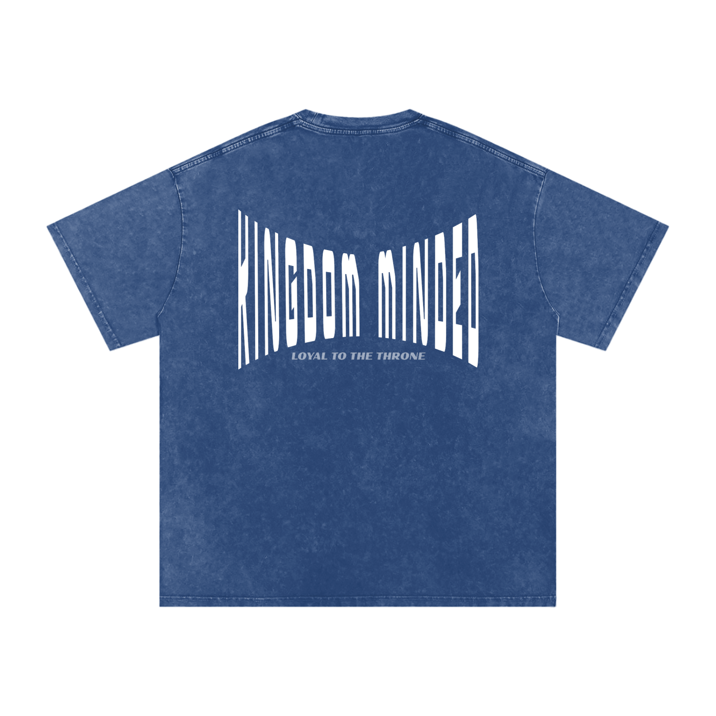Kingdom Minded β Unisex Stone Washed Oversized Cotton T-Shirt