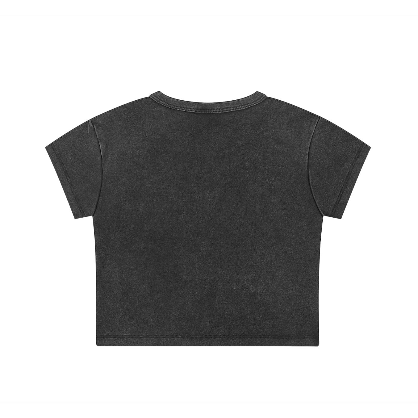 When I Fall, He Lifts Me – Women’s Snow Washed Bodycon Crop Tee