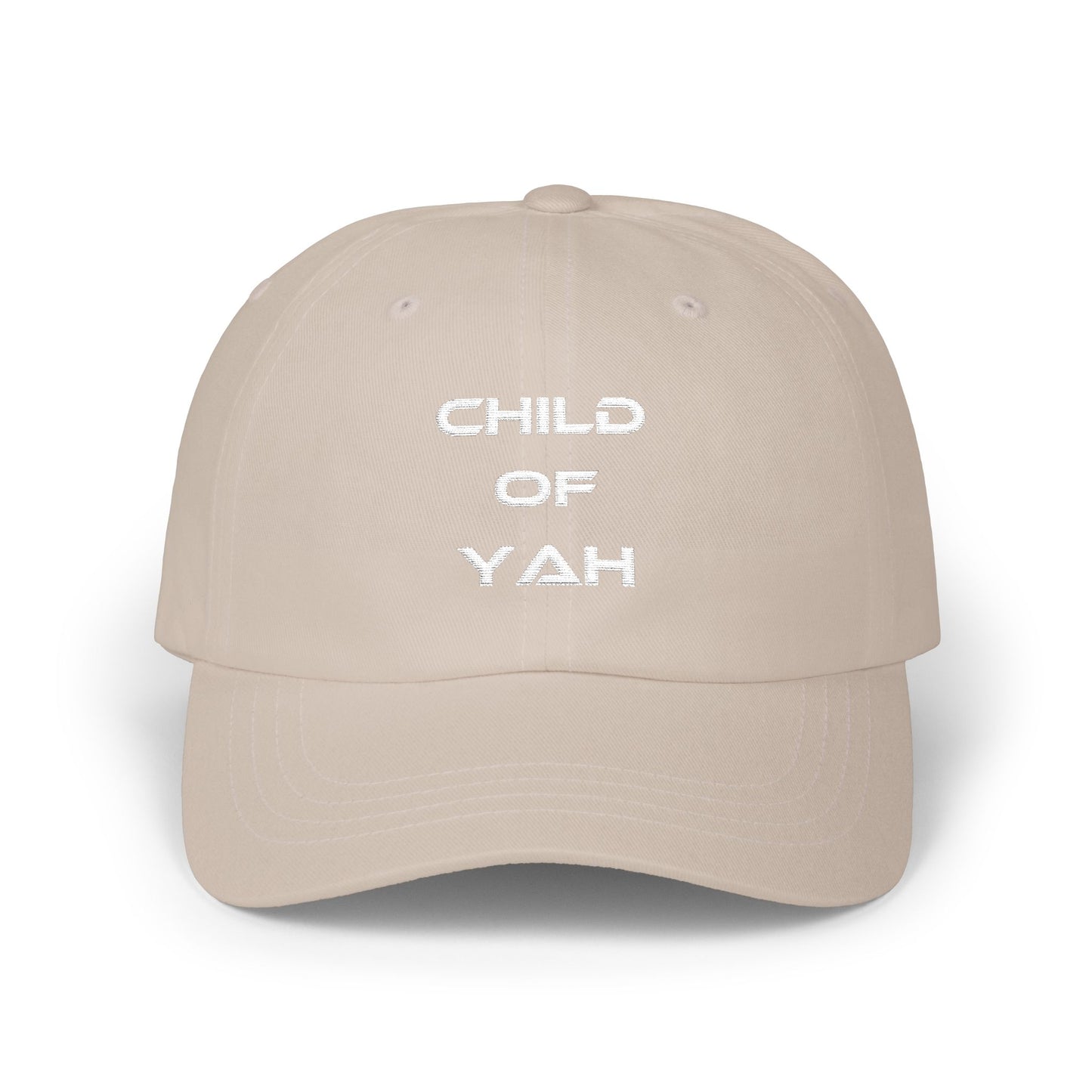 Classic Dad Cap - Child of Yah | Relaxed Fit Cap for Everyday Wear, Gift for Fathers, Casual Style, Summer Accessory, Unique Dad Hat