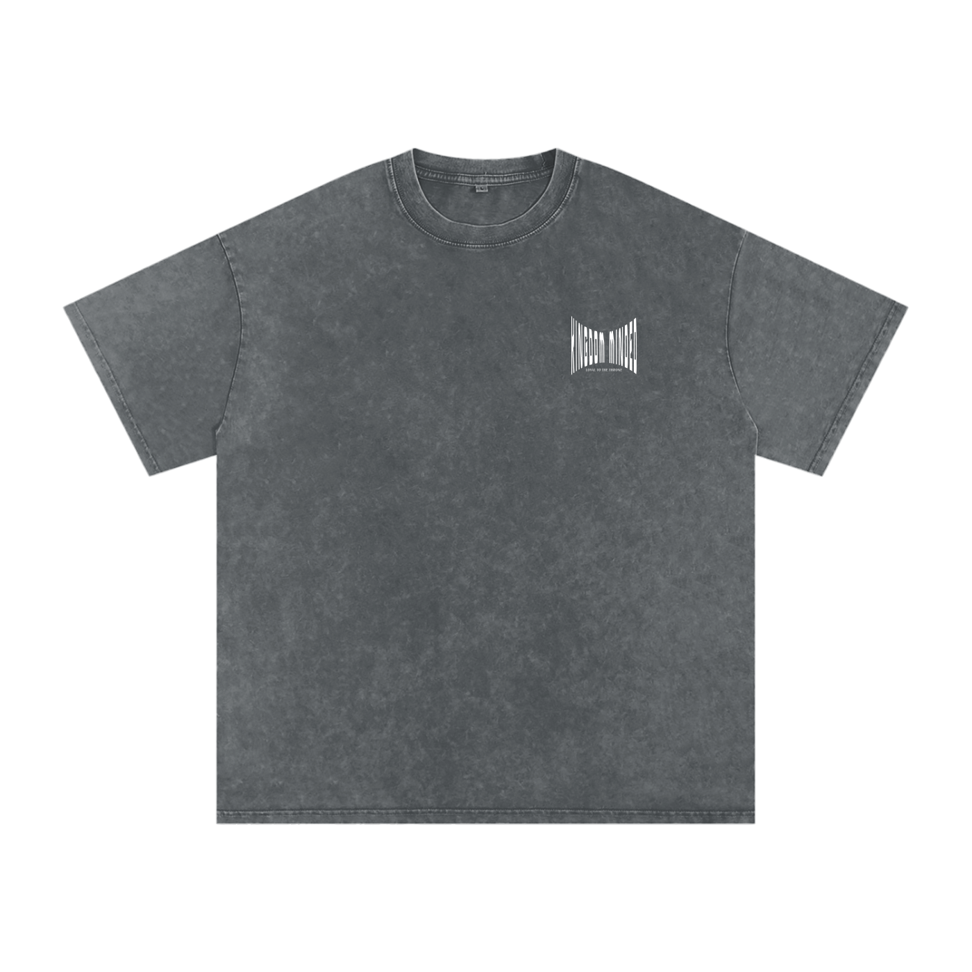 Kingdom Minded β Unisex Stone Washed Oversized Cotton T-Shirt