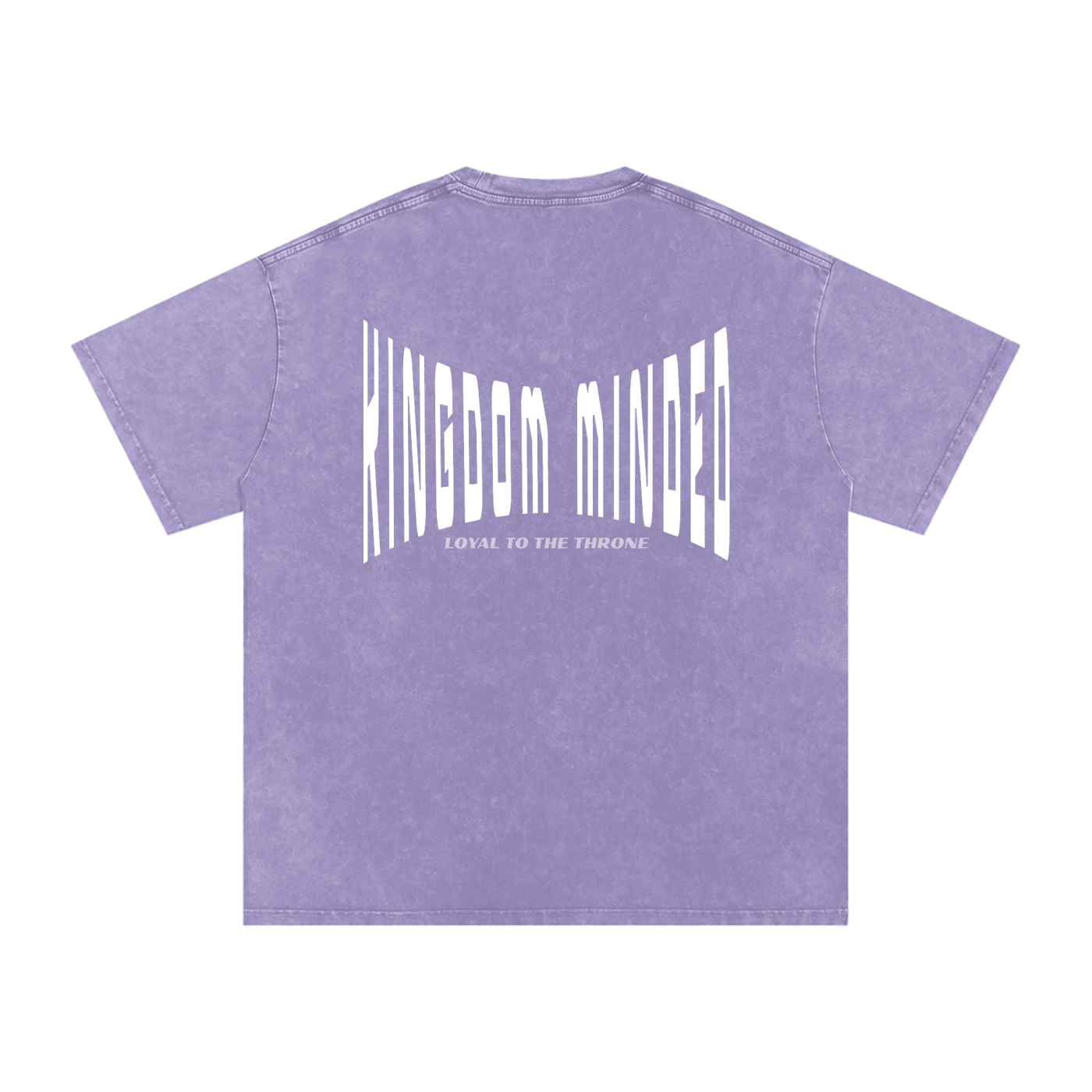 Kingdom Minded β Unisex Stone Washed Oversized Cotton T-Shirt
