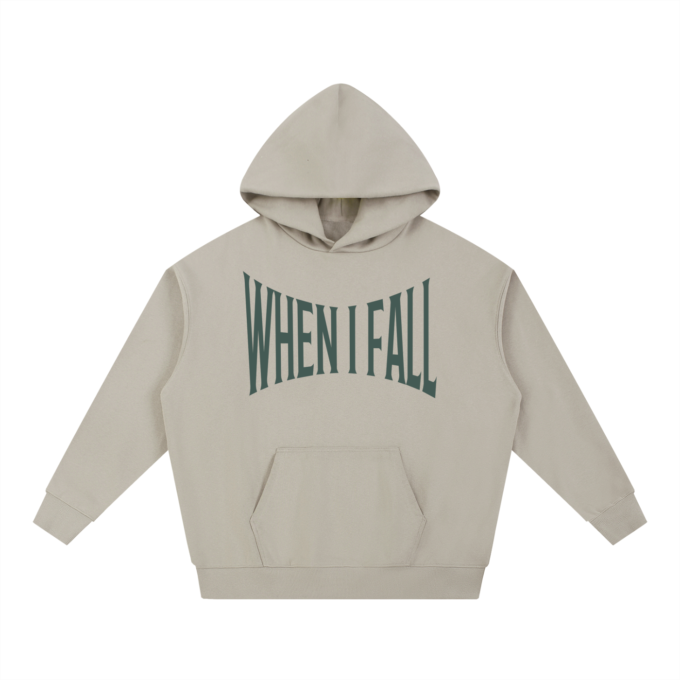 “Jesus Lifts Peter” Essential Heavyweight Hoodie – Oversized Faith Streetwear Classic