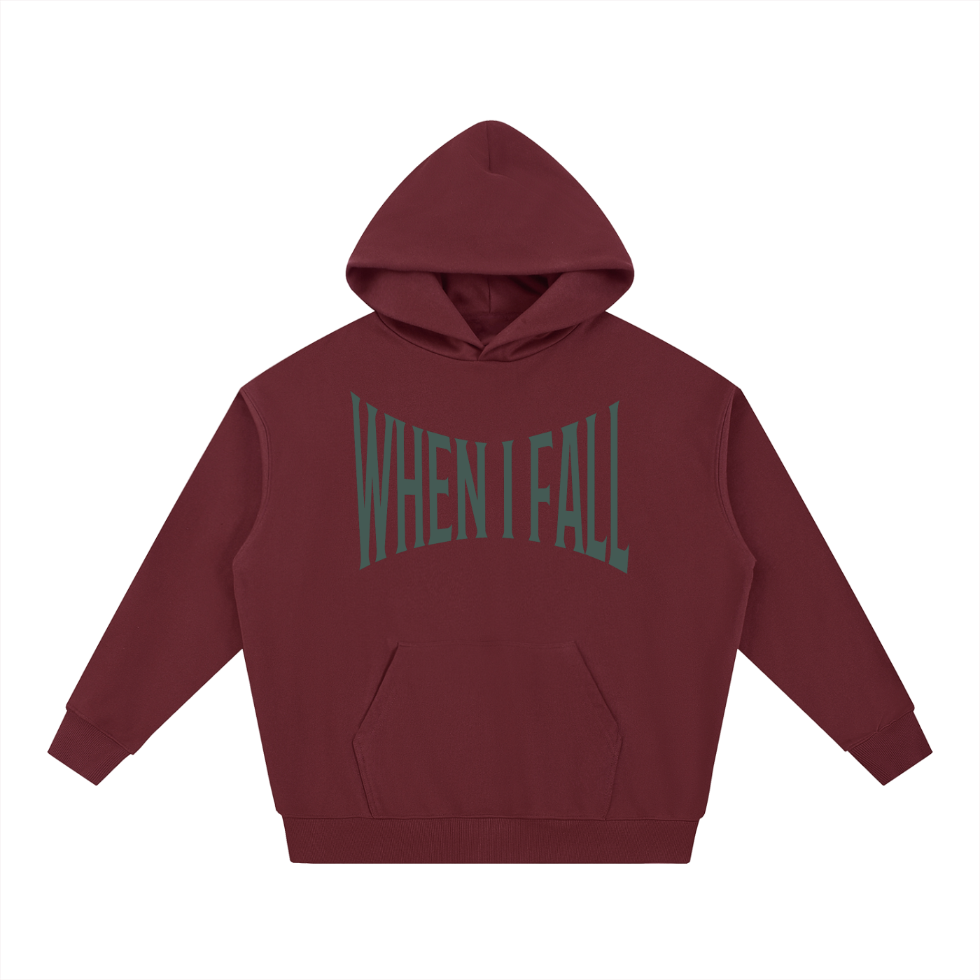 “Jesus Lifts Peter” Essential Heavyweight Hoodie – Oversized Faith Streetwear Classic