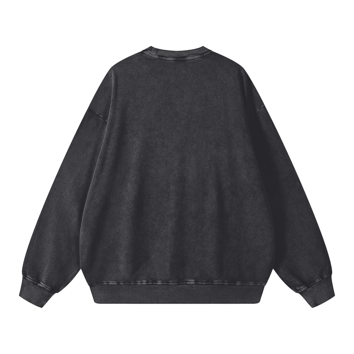 Jesus as my Eternal Travel Partner Snow Washed Oversized Sweatshirt