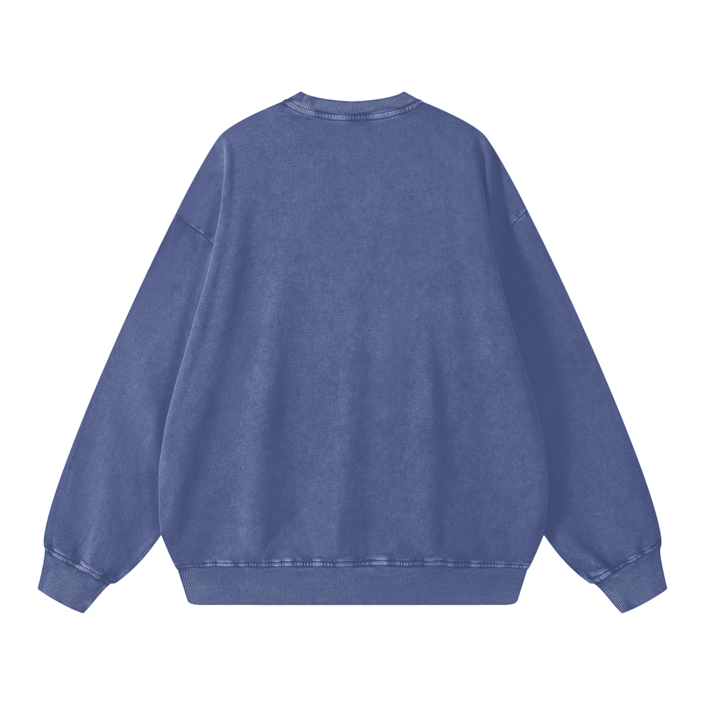 Jesus as my Eternal Travel Partner Snow Washed Oversized Sweatshirt