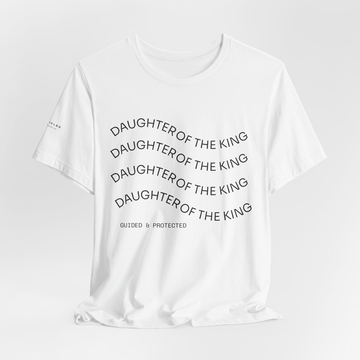 Daughter of the King Tee – Walk in Royal Identity | 1 Peter 2:9 Christian Women’s Shirt | Faith-Inspired Catholic Apparel