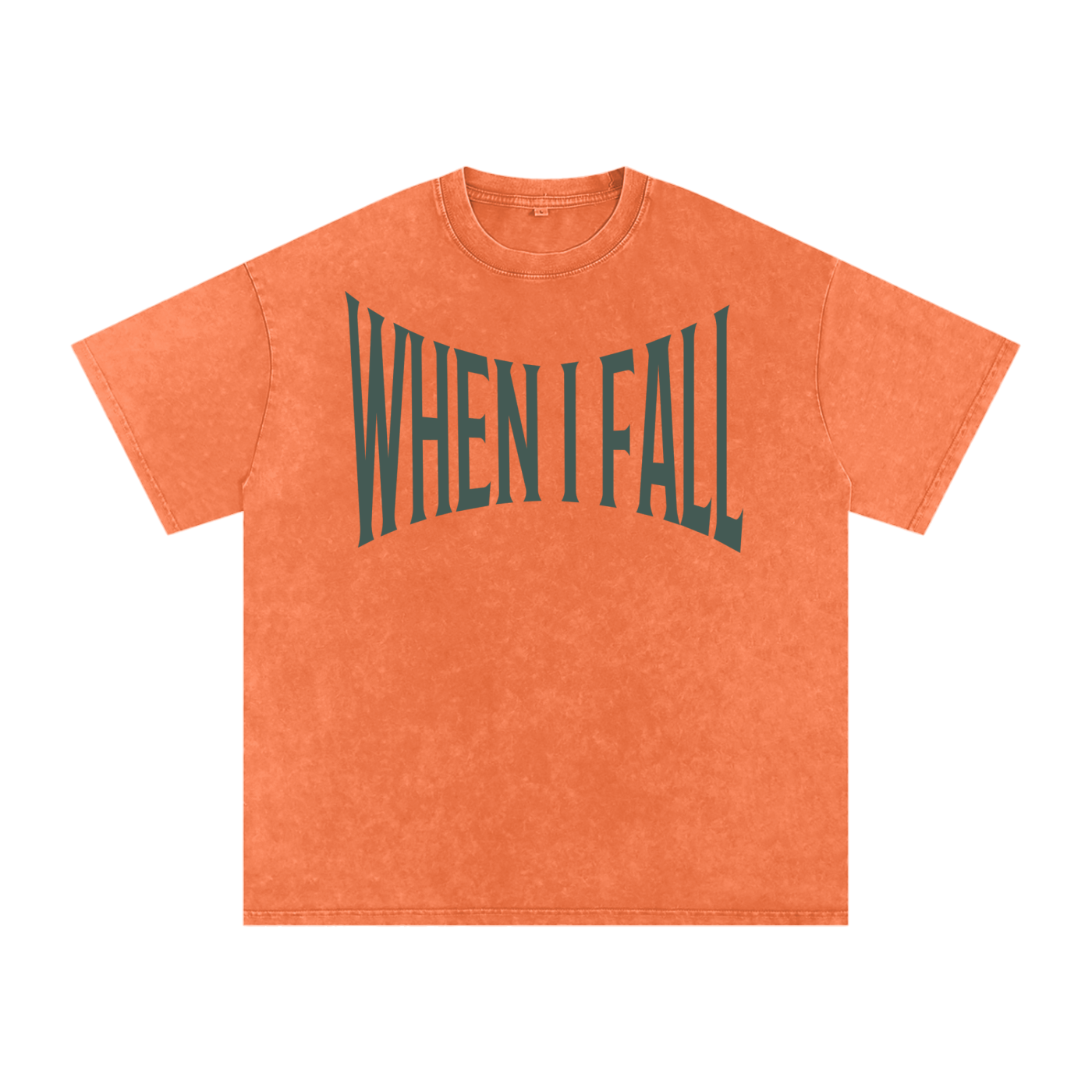 When I Fall He Lifts Me" Graphic Tee - Matthew 14 Scripture Streetwear - Chronicles Boutique Faith Statement Apparel