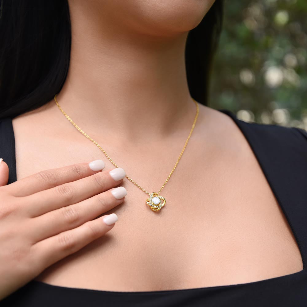 Beautiful Necklace with Sentimental Message Card – Romantic Gift Jewelry for Wife