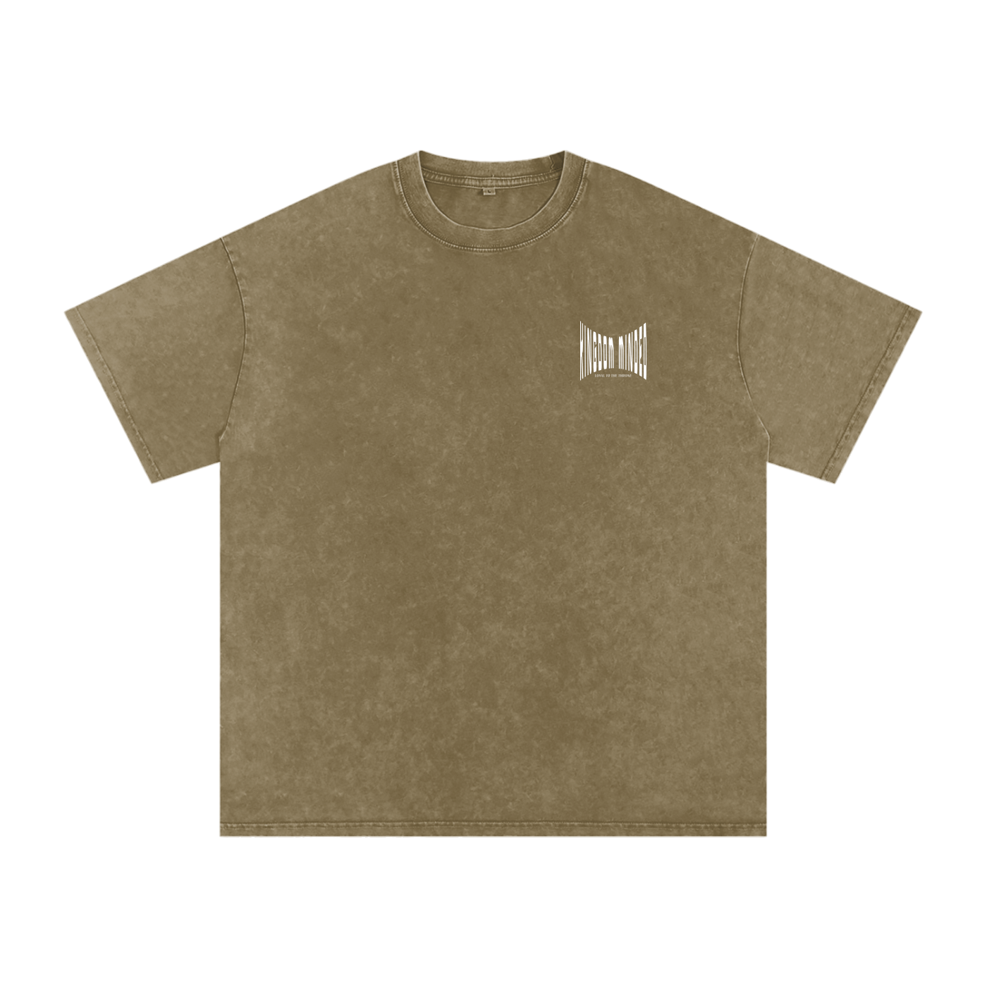 Kingdom Minded β Unisex Stone Washed Oversized Cotton T-Shirt