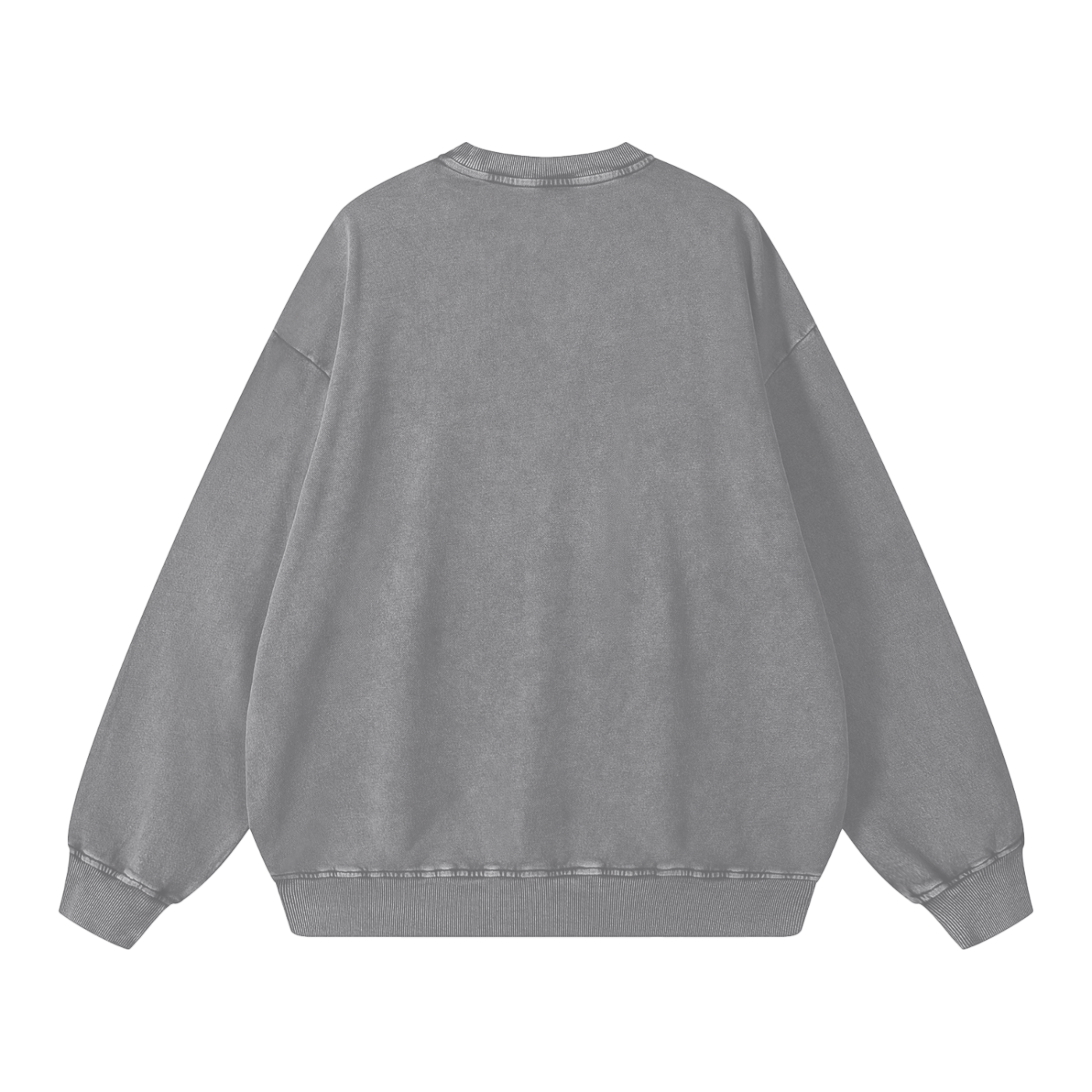 Jesus as my Eternal Travel Partner Snow Washed Oversized Sweatshirt