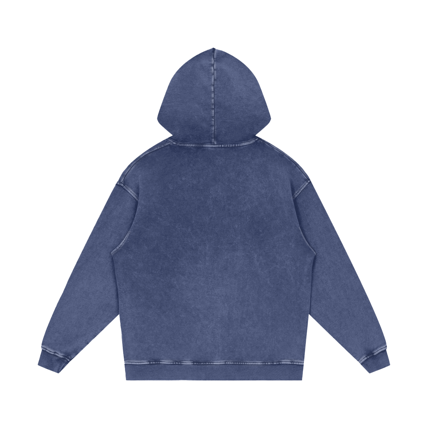 “Kingdom Minded” Snow-Washed Heavy Cotton Hoodie — Faith Streetwear for the Bold