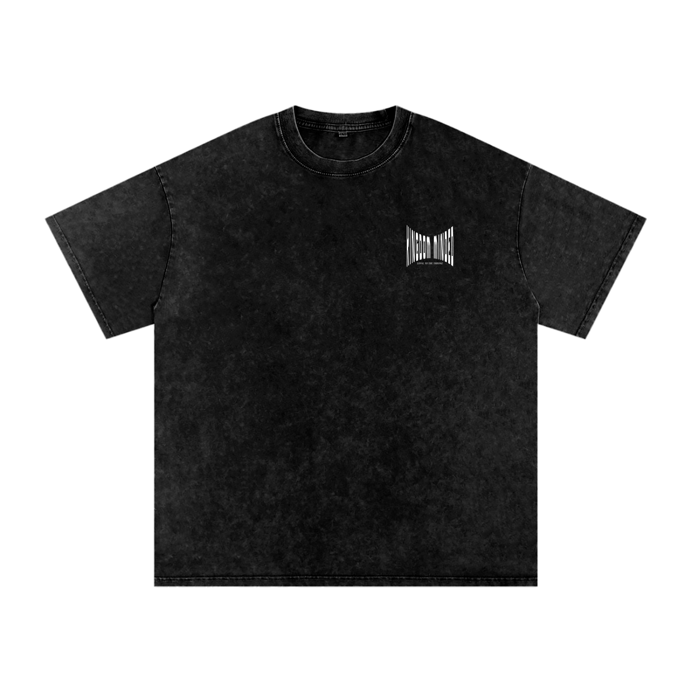 Kingdom Minded β Unisex Stone Washed Oversized Cotton T-Shirt