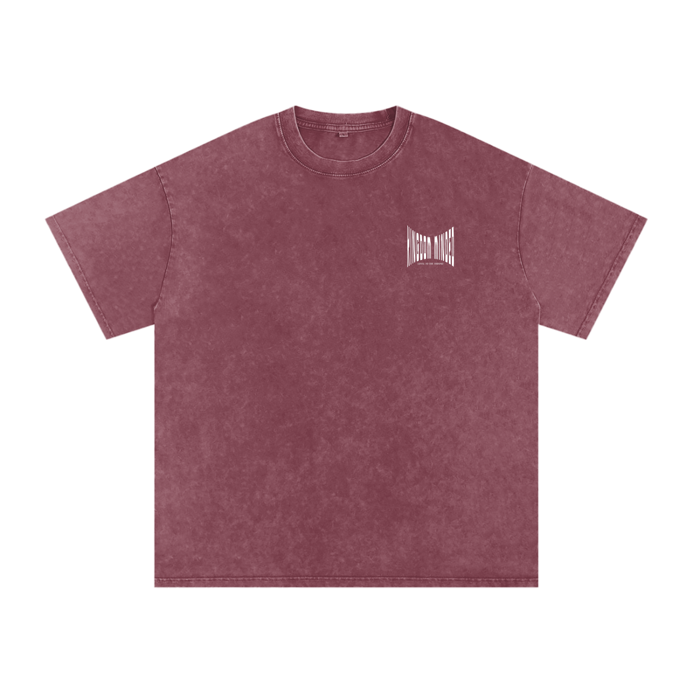 Kingdom Minded β Unisex Stone Washed Oversized Cotton T-Shirt