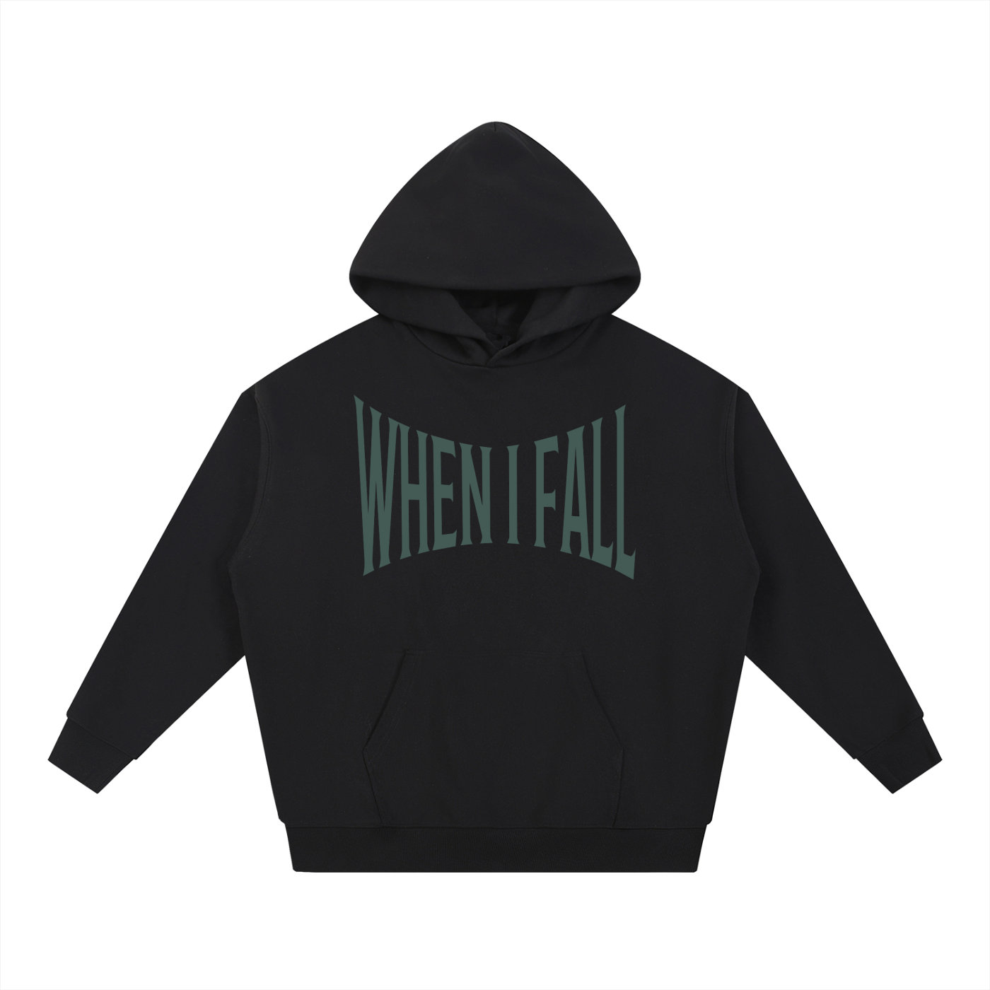 “Jesus Lifts Peter” Essential Heavyweight Hoodie – Oversized Faith Streetwear Classic