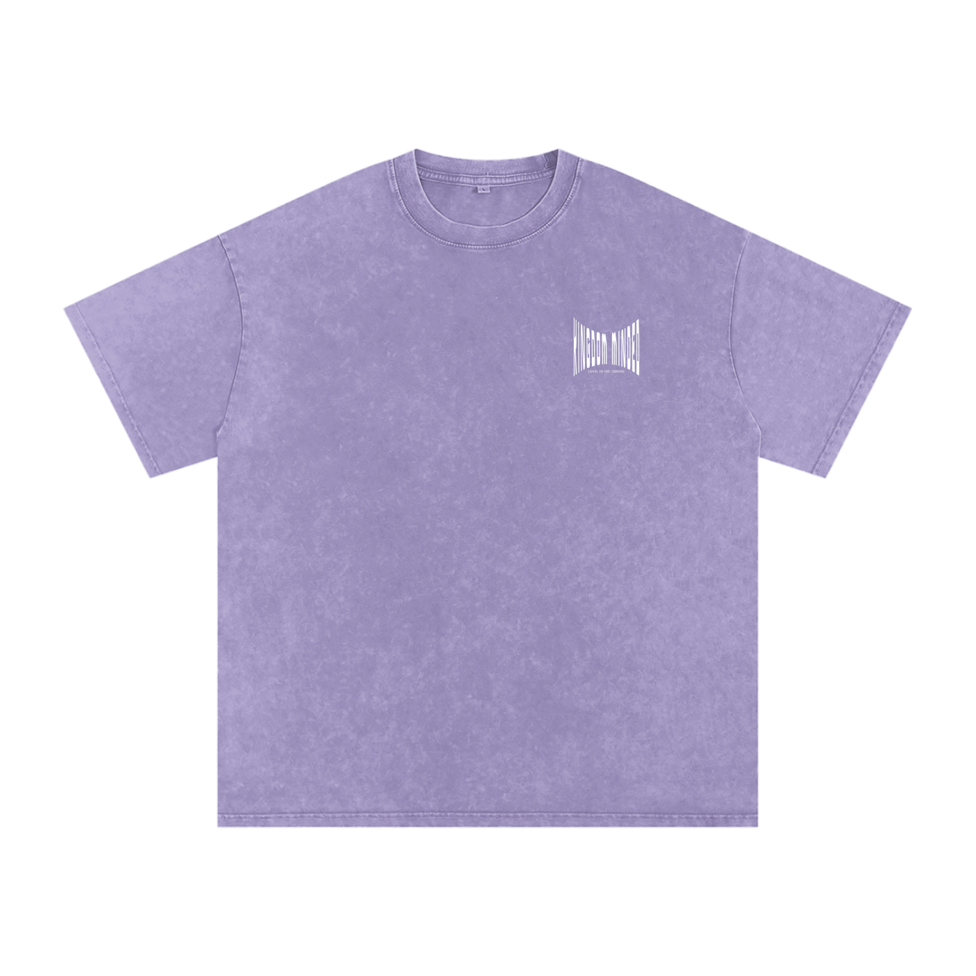 Kingdom Minded β Unisex Stone Washed Oversized Cotton T-Shirt
