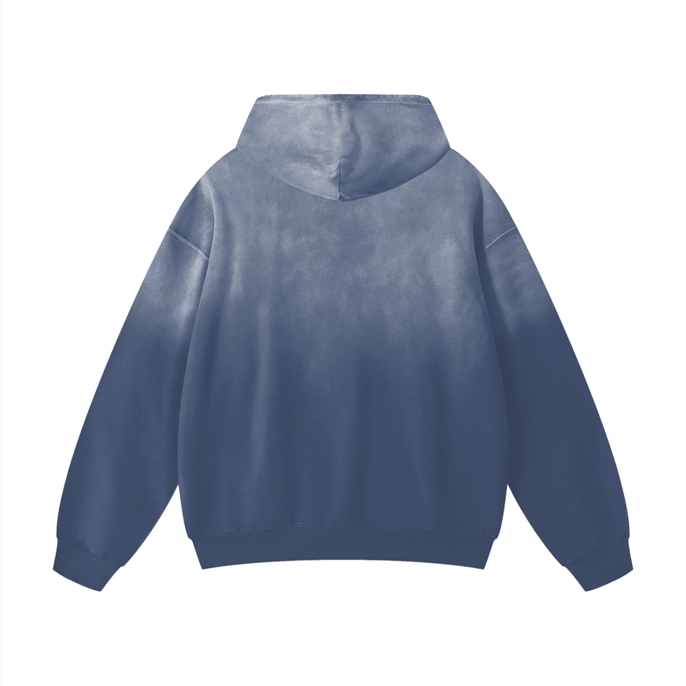 “Worship Anyway” Heavyweight Sunfade Oversized Hoodie – 100% Cotton, Washed Streetwear Style