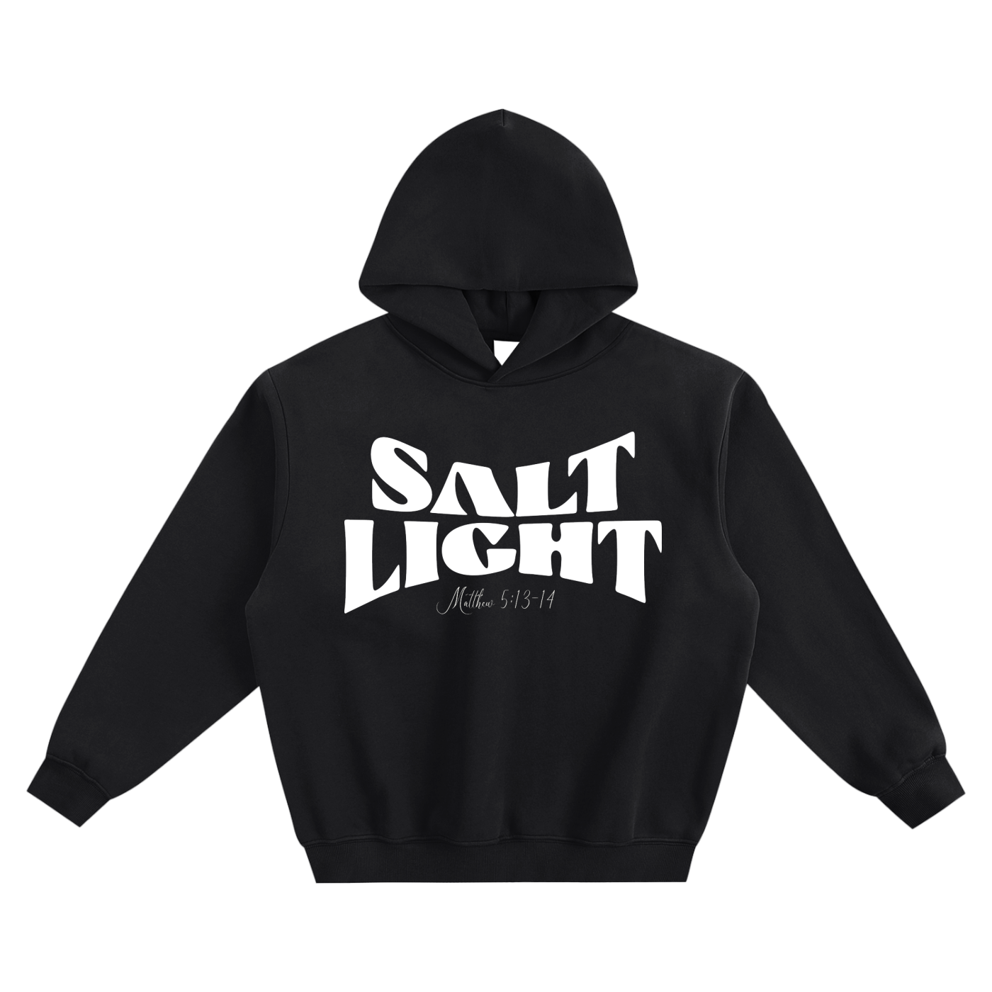 Salt and Light Boxy Hoodie – Timeless Neutrals | Fleeced Boxy Hoodie