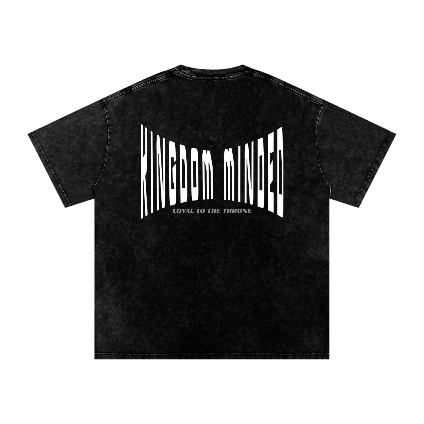 Kingdom Minded β Unisex Stone Washed Oversized Cotton T-Shirt