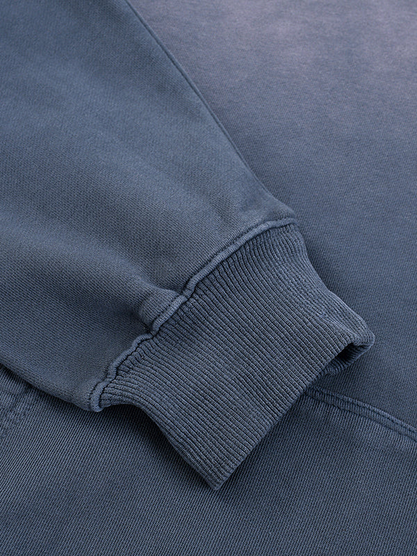 “Worship Anyway” Heavyweight Sunfade Oversized Hoodie – 100% Cotton, Washed Streetwear Style
