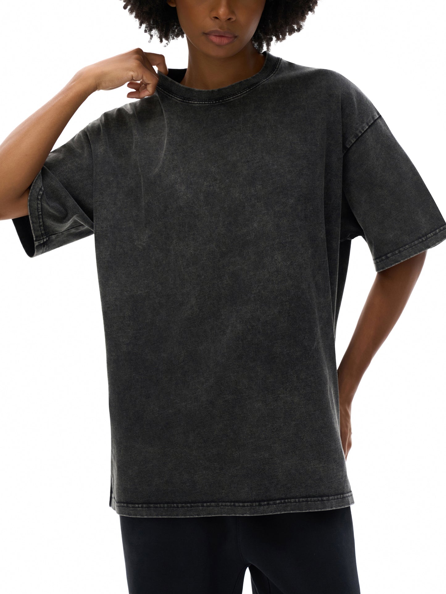 Godfidence 24/7 – Distressed Warp Script Catholic Streetwear Tee