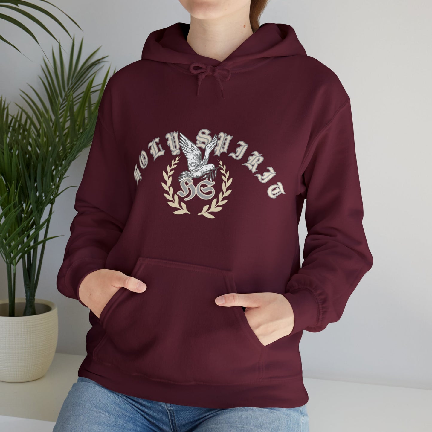 "Holy Spirit" Cozy Blend™ Christian Hoodie