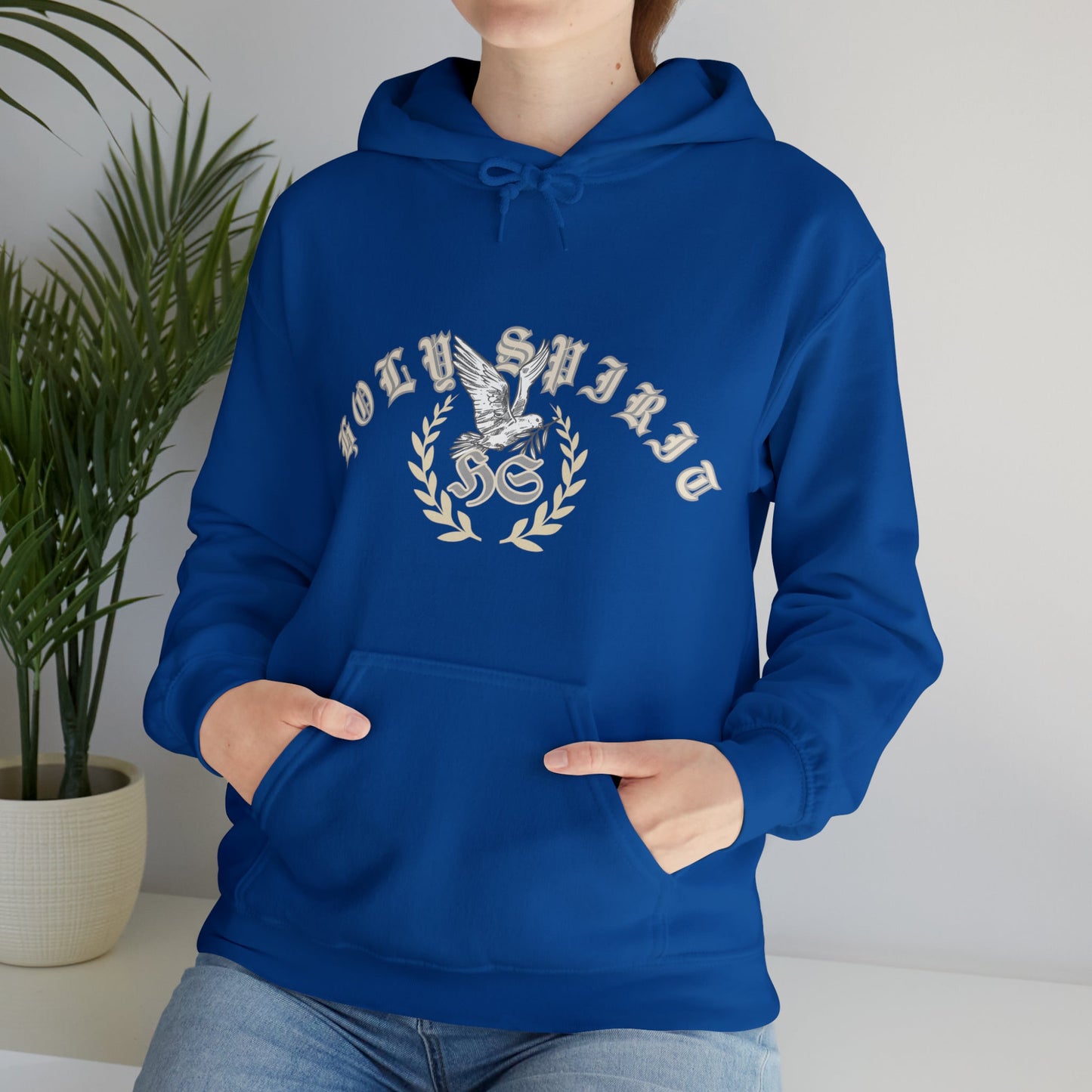 "Holy Spirit" Cozy Blend™ Christian Hoodie
