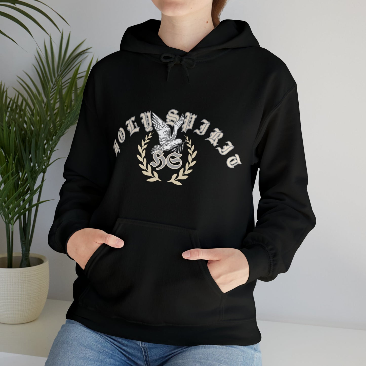 "Holy Spirit" Cozy Blend™ Christian Hoodie