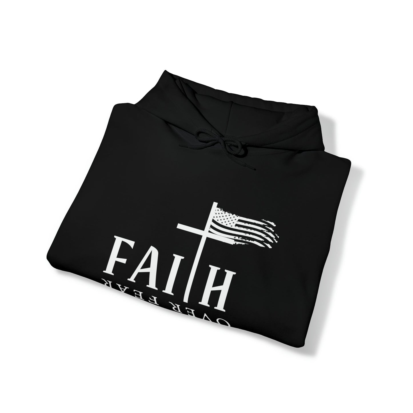 Faith Over Fear: Unisex Heavy Blend⢠Inspirational Christian Hoodie"
