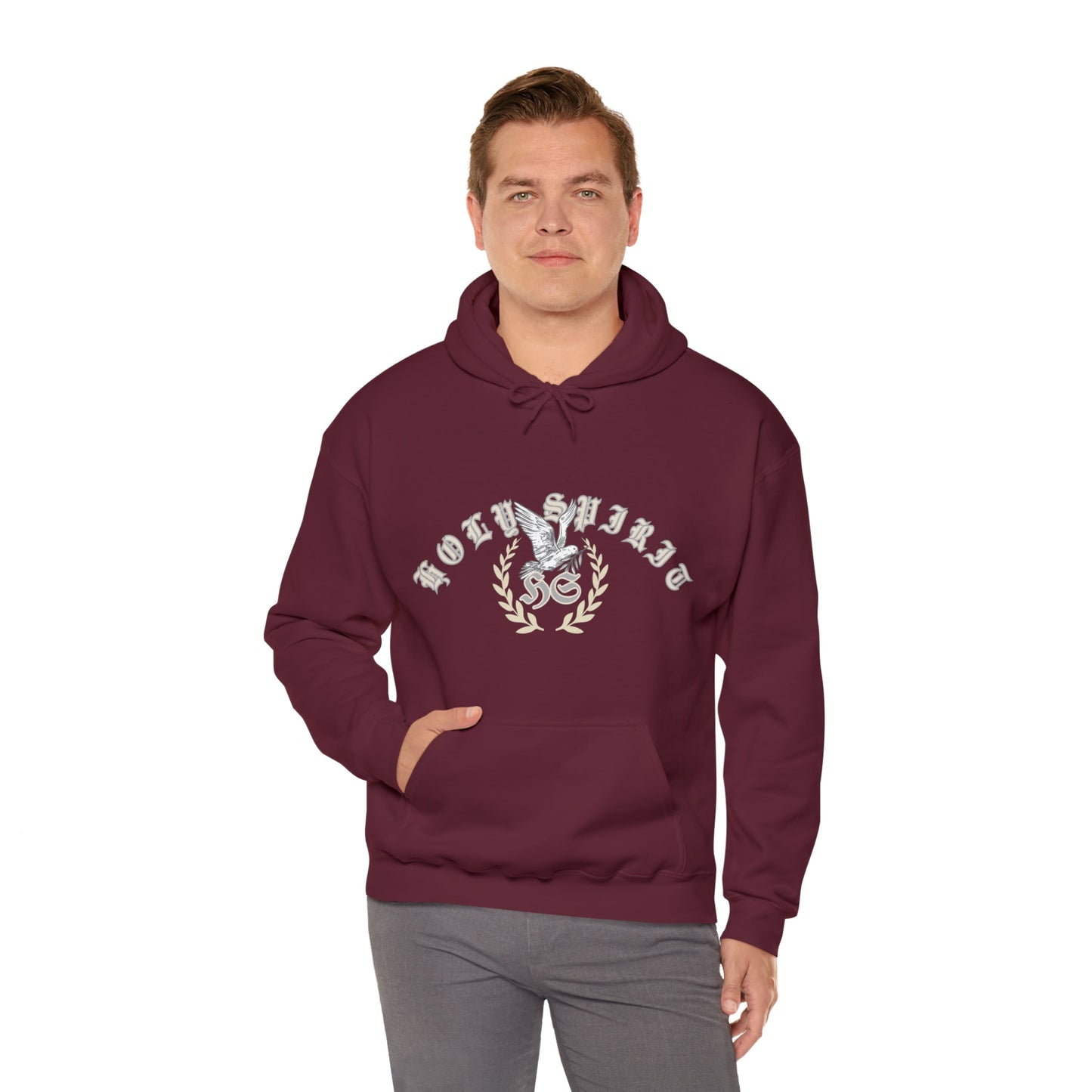 "Holy Spirit" Cozy Blend™ Christian Hoodie