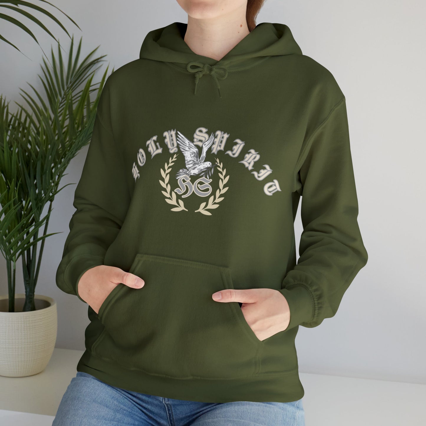 "Holy Spirit" Cozy Blend™ Christian Hoodie