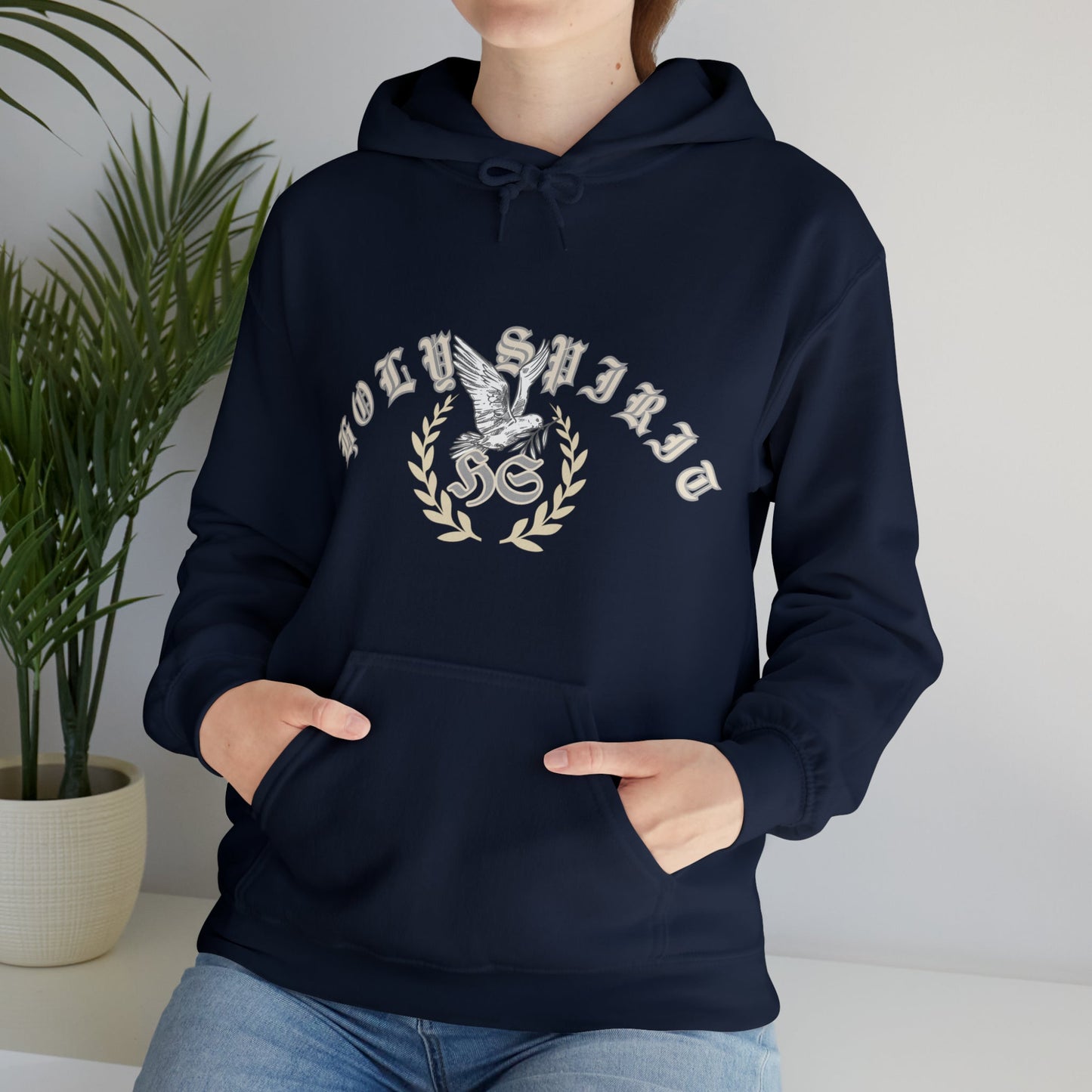"Holy Spirit" Cozy Blend™ Christian Hoodie