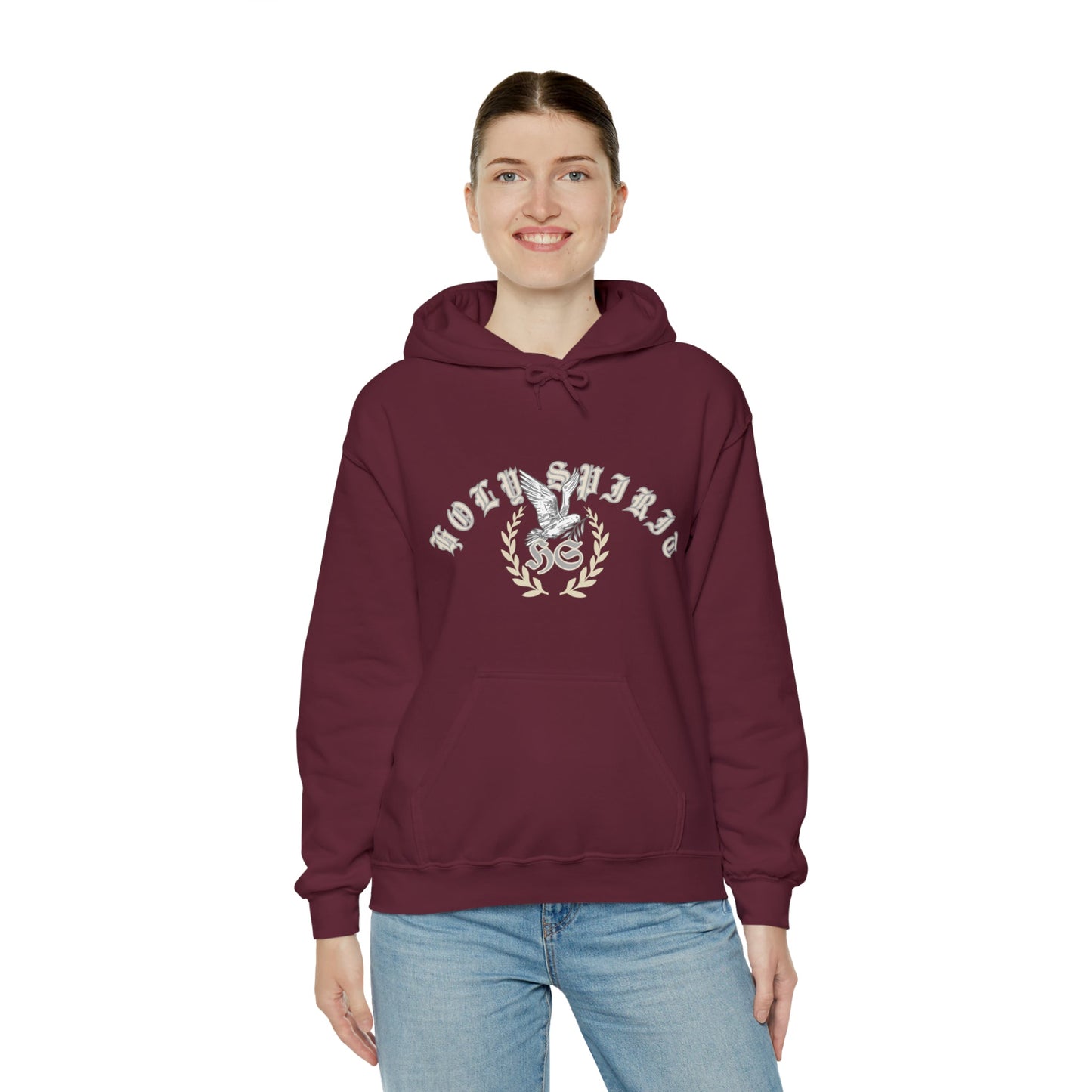 "Holy Spirit" Cozy Blend™ Christian Hoodie