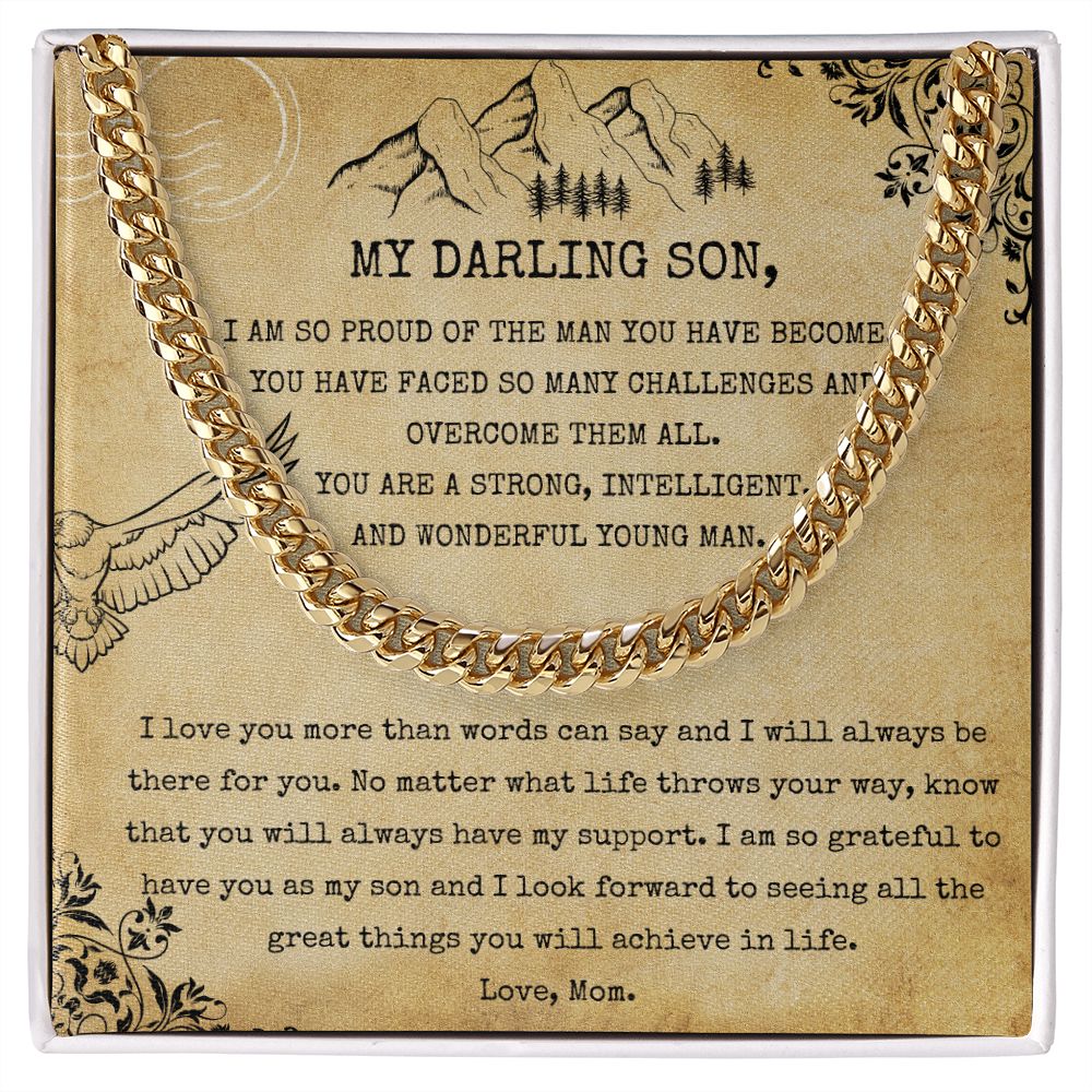 Cuban link Necklace For My Son - | Chronicles