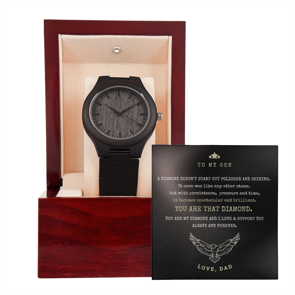 Watch + Message Card Gift for My Son