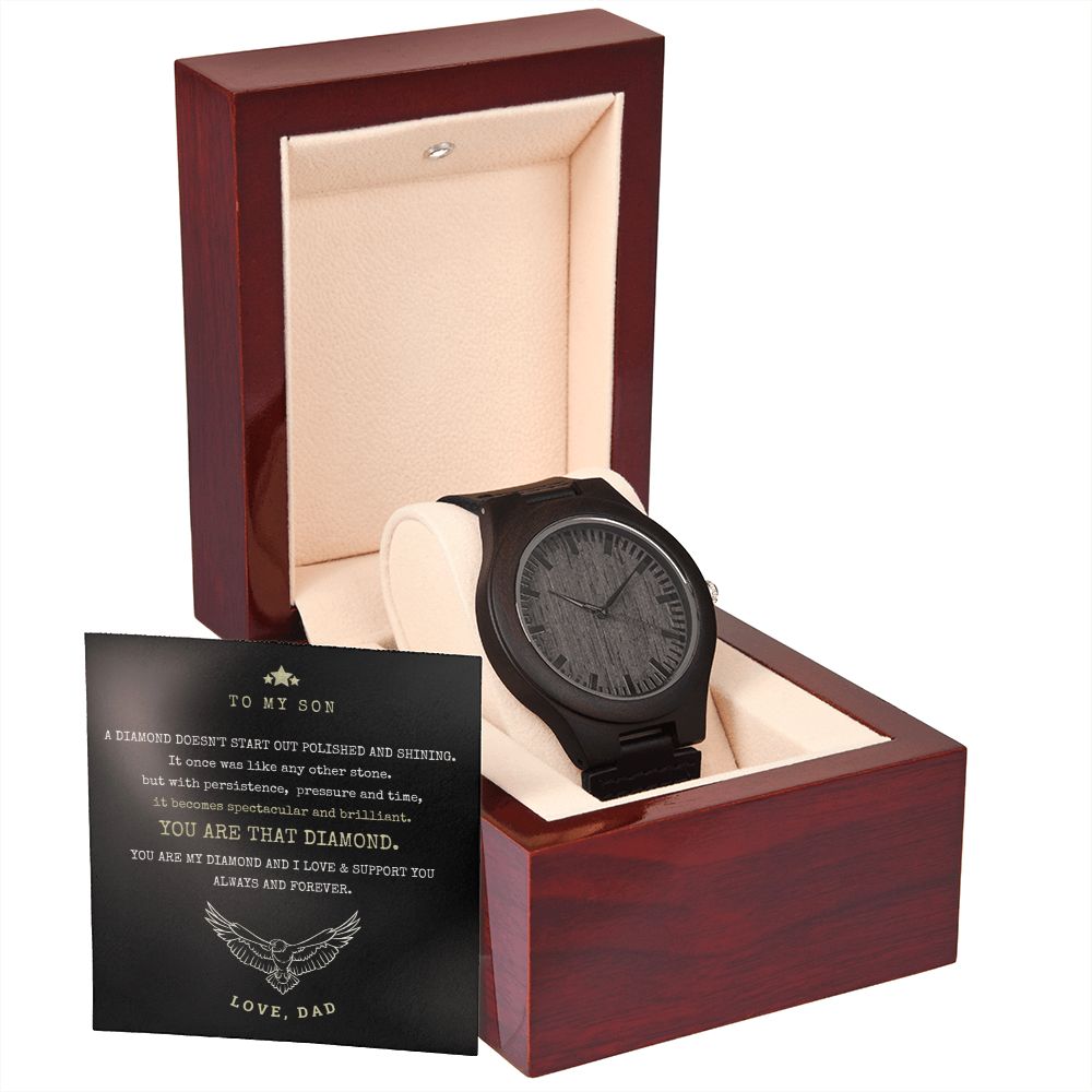 Watch + Message Card Gift for My Son
