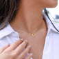 Delicate Heart Necklace - Message Card Jewelry | Gift for My Wife