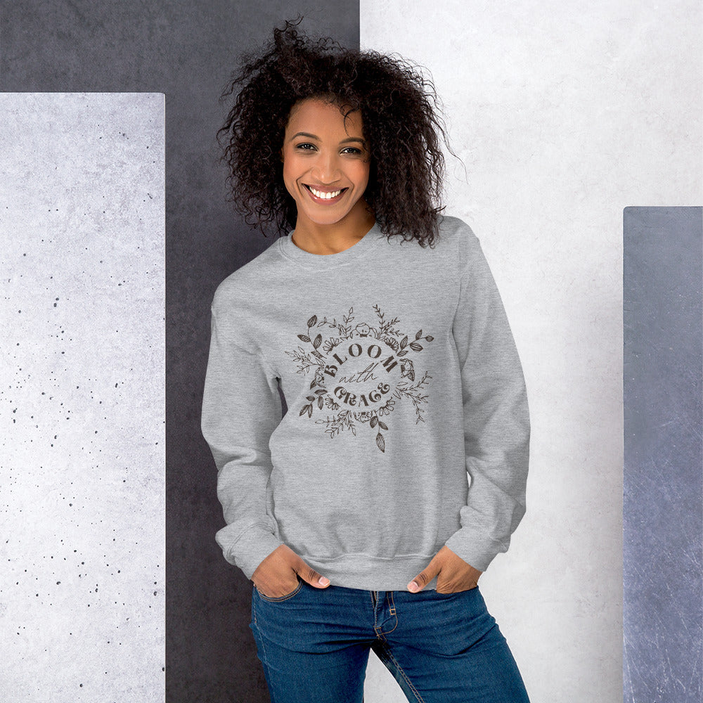 Bloom with Grace Women's Sweatshirt